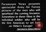 Standbild Airborne Invasion Manöver Vereinigtes Königreich, 1944, aus Sekunde 19 historischem Filmmaterial Videoclip 65675056363