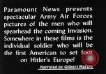 Standbild Airborne Invasion Manöver Vereinigtes Königreich, 1944, aus Sekunde 20 historischem Filmmaterial Videoclip 65675056363