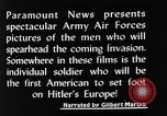 Standbild Airborne Invasion Manöver Vereinigtes Königreich, 1944, aus Sekunde 22 historischem Filmmaterial Videoclip 65675056363