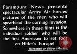 Standbild Airborne Invasion Manöver Vereinigtes Königreich, 1944, aus Sekunde 24 historischem Filmmaterial Videoclip 65675056363