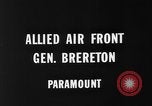 Image of Allied air raid on Nazi targets France, 1944, second 1 stock footage video 65675056365