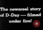 Image of D-Day Invasion Normandy France, 1944, second 15 stock footage video 65675056366