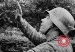 Immagine di Esercito Tedesco battaglie US Army in villaggi francesi Caen Francia, 1944, secondo 52 filmato di repertorio 65675056378