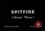 Standbild Spitfire Flugzeug Vereinigtes Königreich, 1944, aus Sekunde 15 historischem Filmmaterial Videoclip 65675056381