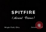 Standbild Spitfire Flugzeug Vereinigtes Königreich, 1944, aus Sekunde 18 historischem Filmmaterial Videoclip 65675056381