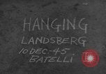 Immagine di Appendere nazista criminale di guerra Landsberg Germania, 1945, secondo 7 filmato di repertorio 65675056388
