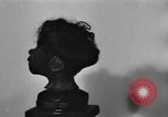 Image of shrunken human head Nuremberg Germany, 1945, second 30 stock footage video 65675056389