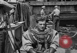 Image of SS Normandie salvage divers New York United States USA, 1943, second 50 stock footage video 65675056391