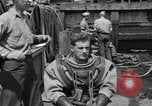 Image of SS Normandie salvage divers New York United States USA, 1943, second 51 stock footage video 65675056391