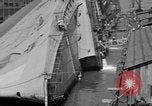 Image of SS Normandie capsized New York United States USA, 1943, second 36 stock footage video 65675056392