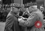 Image of Petain presents award Paris France, 1919, second 34 stock footage video 65675056395
