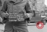Image of German newspaper Cologne Germany, 1945, second 1 stock footage video 65675056407
