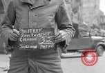 Image of German newspaper Cologne Germany, 1945, second 5 stock footage video 65675056407