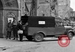 Image of German newspaper Cologne Germany, 1945, second 20 stock footage video 65675056407