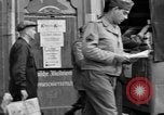 Image of German newspaper Cologne Germany, 1945, second 40 stock footage video 65675056407