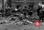Image of German children burn Nazi materials Cologne Germany, 1945, second 6 stock footage video 65675056409