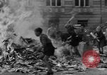 Image of German children burn Nazi materials Cologne Germany, 1945, second 35 stock footage video 65675056409