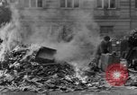 Image of German children burn Nazi materials Cologne Germany, 1945, second 40 stock footage video 65675056409