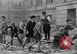 Image of German children burn Nazi materials Cologne Germany, 1945, second 43 stock footage video 65675056409