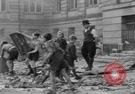 Image of German children burn Nazi materials Cologne Germany, 1945, second 45 stock footage video 65675056409
