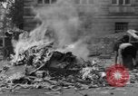 Image of German children burn Nazi materials Cologne Germany, 1945, second 62 stock footage video 65675056409
