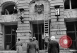 Image of Nazi emblem removed Cologne Germany, 1945, second 9 stock footage video 65675056410