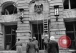 Image of Nazi emblem removed Cologne Germany, 1945, second 11 stock footage video 65675056410