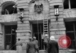 Image of Nazi emblem removed Cologne Germany, 1945, second 12 stock footage video 65675056410