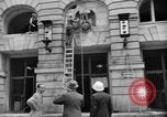 Image of Nazi emblem removed Cologne Germany, 1945, second 17 stock footage video 65675056410
