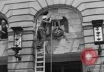 Image of Nazi emblem removed Cologne Germany, 1945, second 21 stock footage video 65675056410