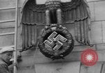 Image of Nazi emblem removed Cologne Germany, 1945, second 29 stock footage video 65675056410