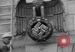 Image of Nazi emblem removed Cologne Germany, 1945, second 30 stock footage video 65675056410