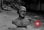 Image of Bronze bust of Adolf Hitler Cologne Germany, 1945, second 4 stock footage video 65675056411