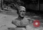 Image of Bronze bust of Adolf Hitler Cologne Germany, 1945, second 7 stock footage video 65675056411