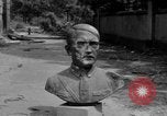 Image of Bronze bust of Adolf Hitler Cologne Germany, 1945, second 12 stock footage video 65675056411