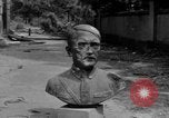 Image of Bronze bust of Adolf Hitler Cologne Germany, 1945, second 15 stock footage video 65675056411
