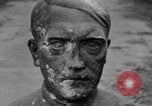 Image of Bronze bust of Adolf Hitler Cologne Germany, 1945, second 20 stock footage video 65675056411