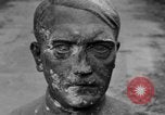 Image of Bronze bust of Adolf Hitler Cologne Germany, 1945, second 25 stock footage video 65675056411