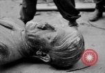 Image of Bronze bust of Adolf Hitler Cologne Germany, 1945, second 49 stock footage video 65675056411
