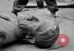 Image of Bronze bust of Adolf Hitler Cologne Germany, 1945, second 50 stock footage video 65675056411