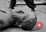 Image of Bronze bust of Adolf Hitler Cologne Germany, 1945, second 51 stock footage video 65675056411