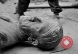 Image of Bronze bust of Adolf Hitler Cologne Germany, 1945, second 52 stock footage video 65675056411
