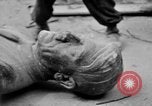Image of Bronze bust of Adolf Hitler Cologne Germany, 1945, second 55 stock footage video 65675056411