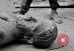 Image of Bronze bust of Adolf Hitler Cologne Germany, 1945, second 58 stock footage video 65675056411