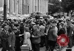 Image of German newspaper distribution Cologne Germany, 1945, second 16 stock footage video 65675056413