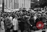 Image of German newspaper distribution Cologne Germany, 1945, second 21 stock footage video 65675056413