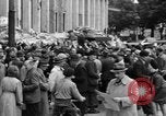 Image of German newspaper distribution Cologne Germany, 1945, second 25 stock footage video 65675056413