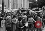 Image of German newspaper distribution Cologne Germany, 1945, second 30 stock footage video 65675056413