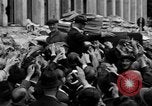 Image of German newspaper distribution Cologne Germany, 1945, second 33 stock footage video 65675056413
