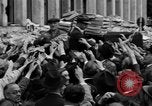 Image of German newspaper distribution Cologne Germany, 1945, second 39 stock footage video 65675056413